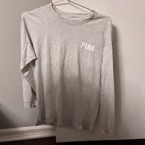 Victoria's Secret Gray Long Sleeve Top